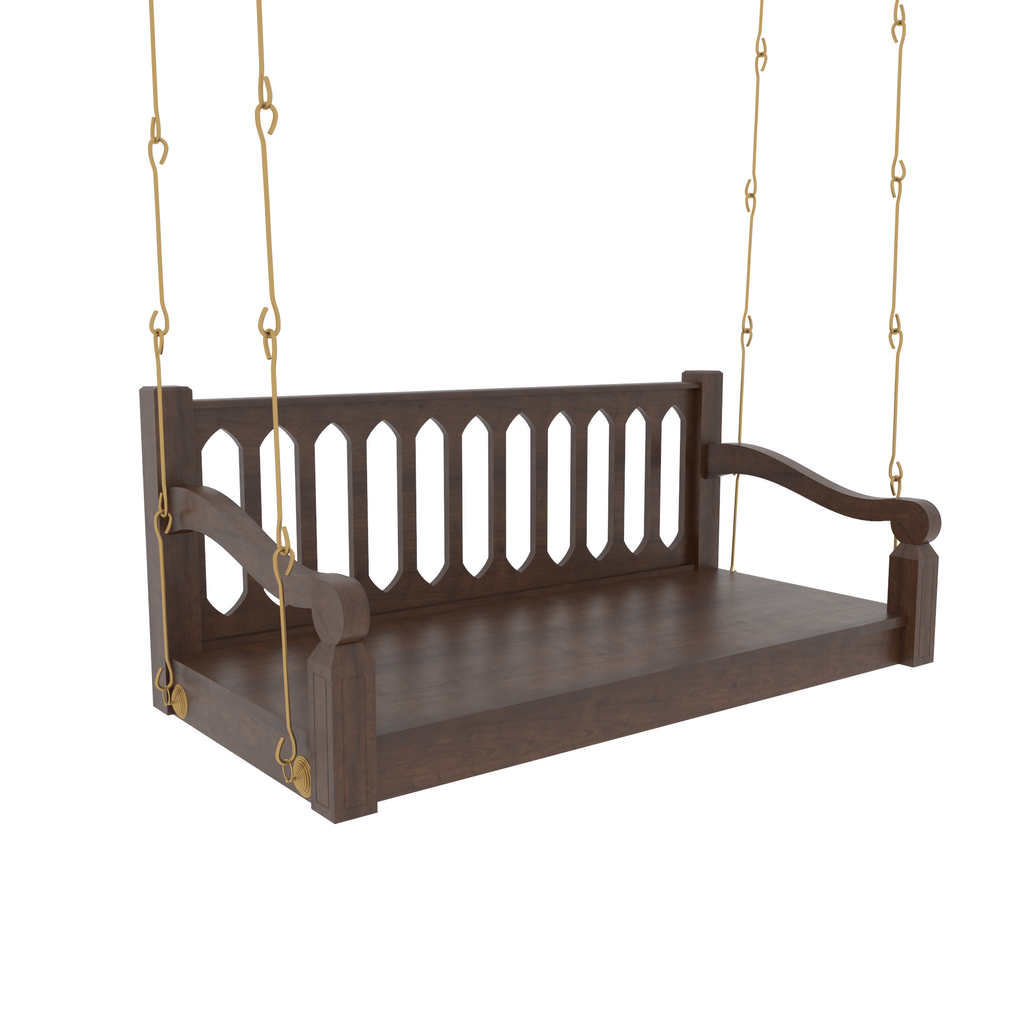 Celine Curved Hanging Swing — view 2