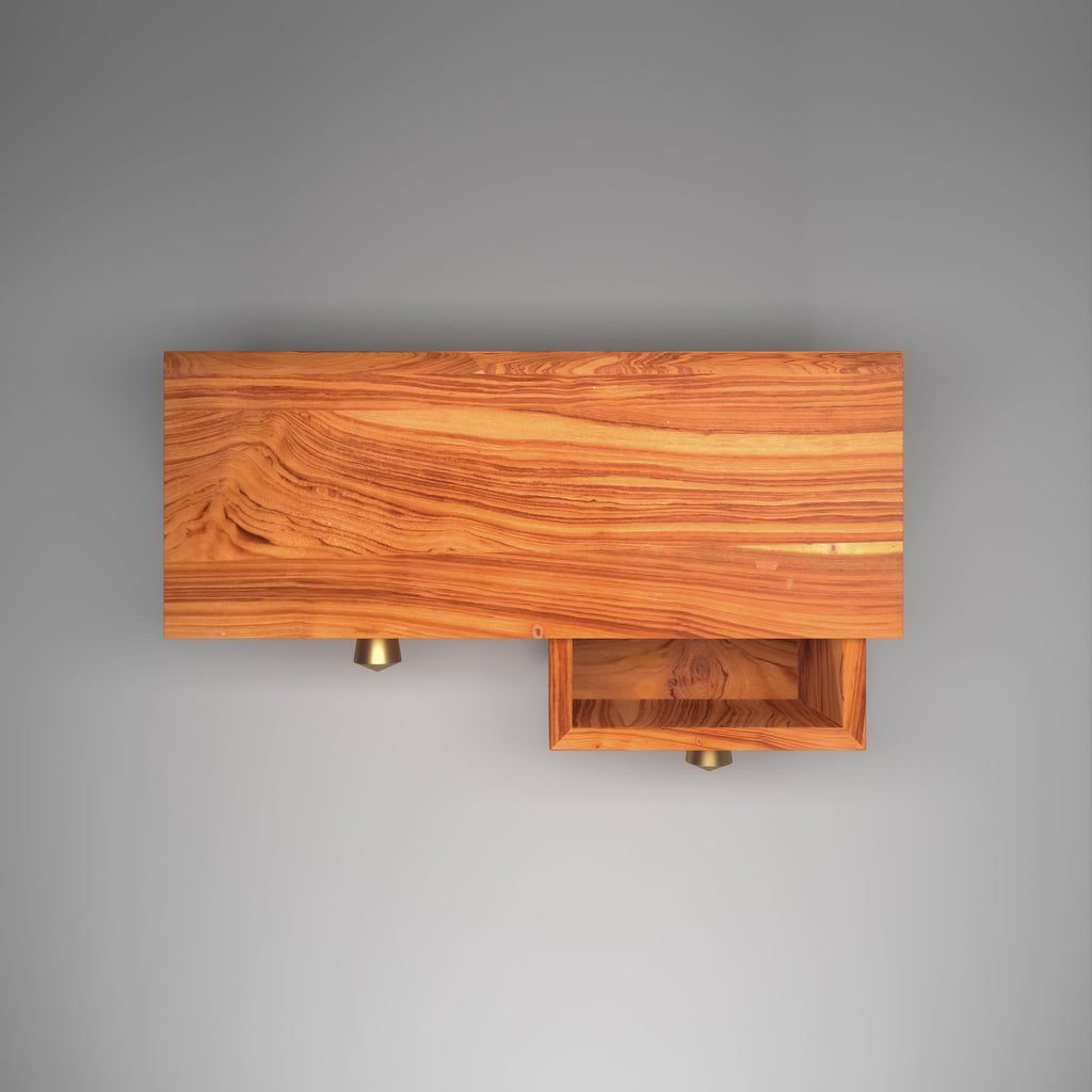 Cleo Solid Wood 2 Drawer Desktop Chest - product image 4