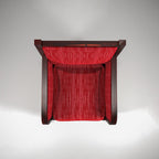 Celine Upholstered Rustic Armchair — view 5