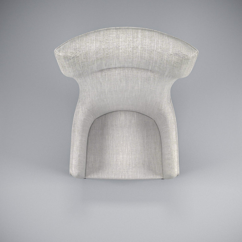 Calla White Armchair — view 5
