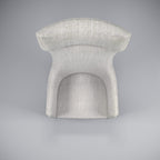 Calla White Armchair — view 5