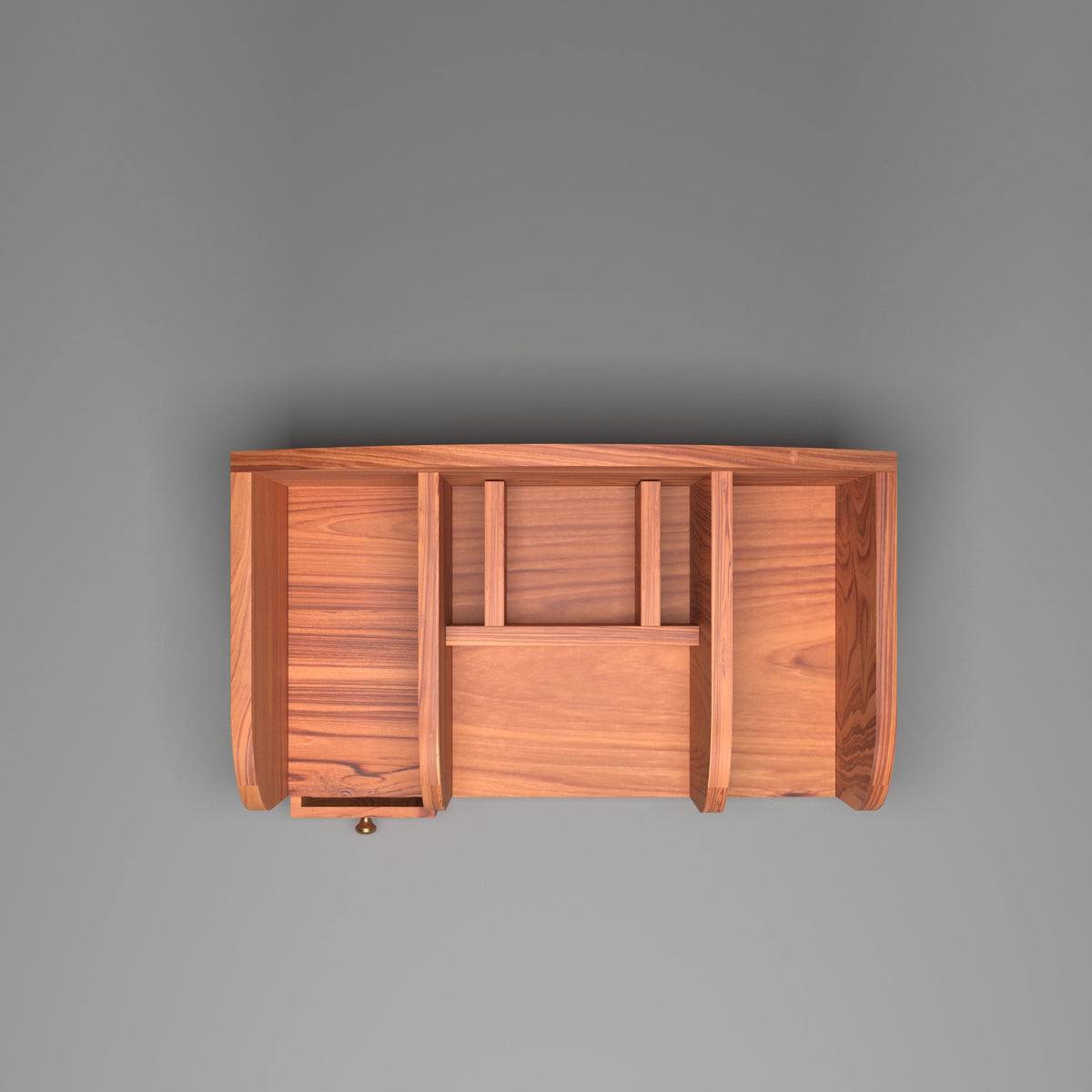 Arcadia Solid Wood Arched Desk Organizer - product image 5