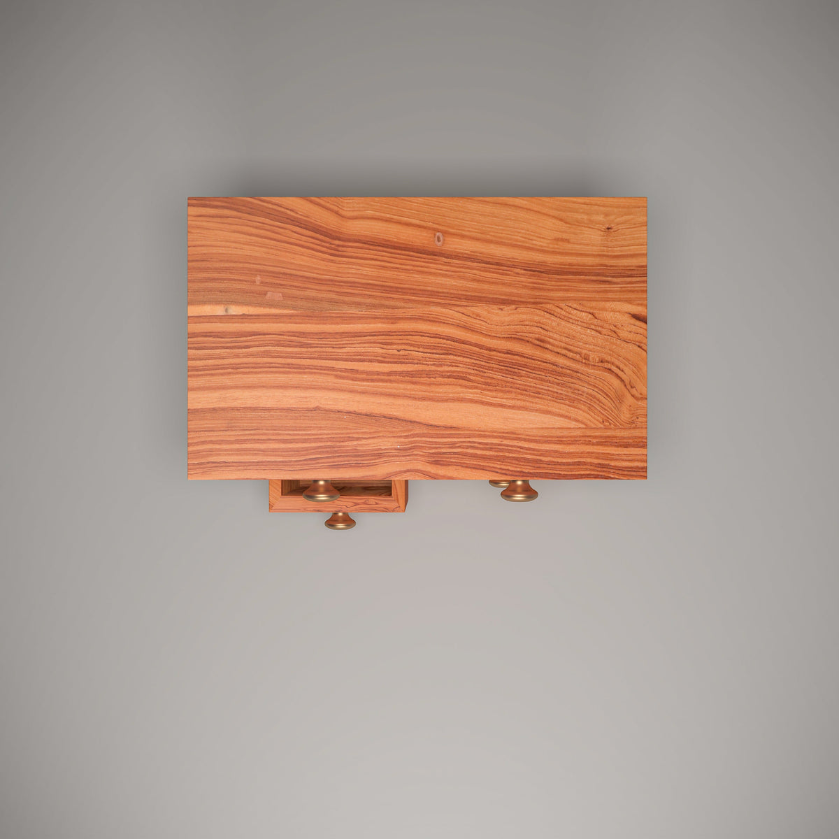 Corin Solid Wood 4 Drawer Desk Chest - Natural - product image 4