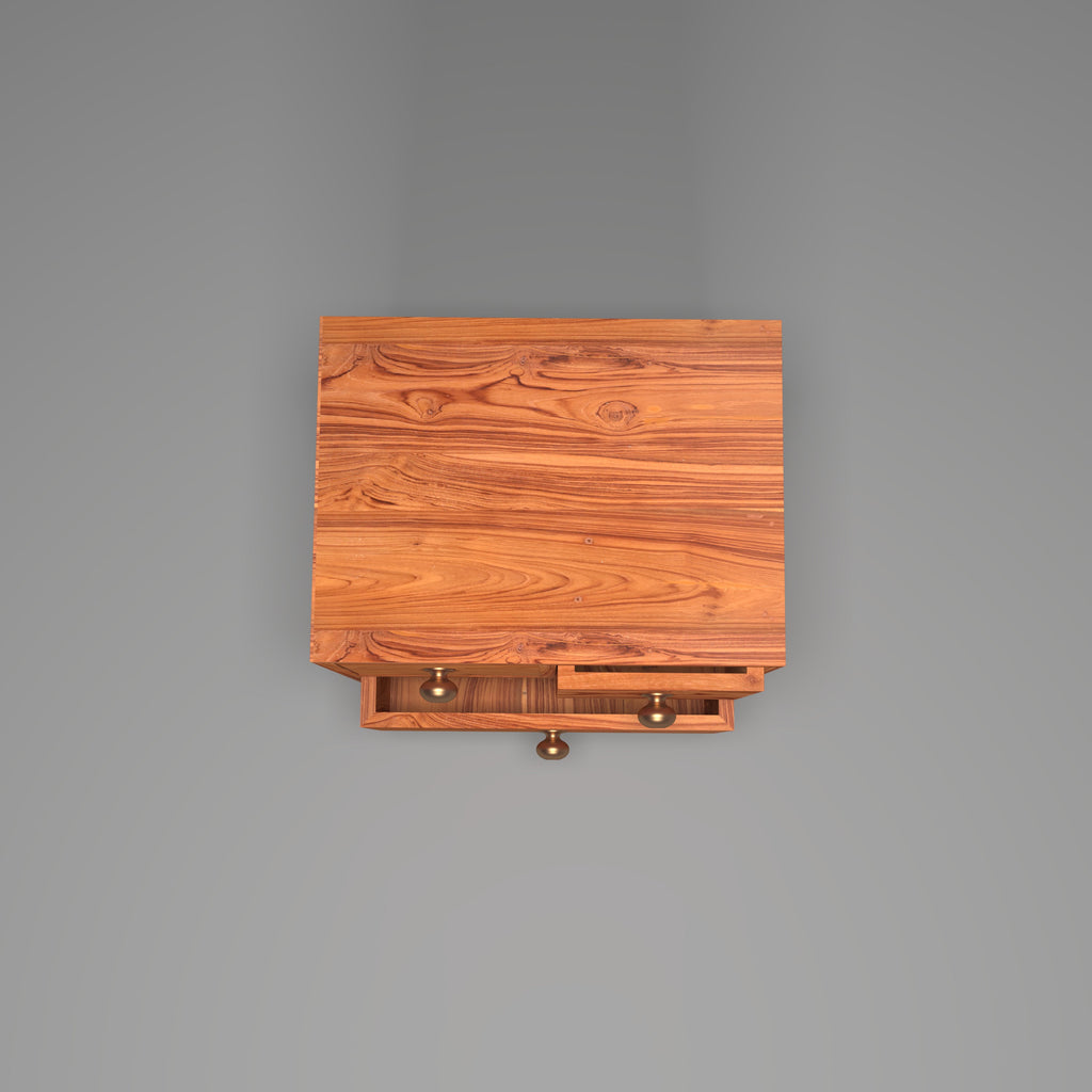 Tavi Solid Wood 3 Compartment Desk Organizer - Natural - product image 5