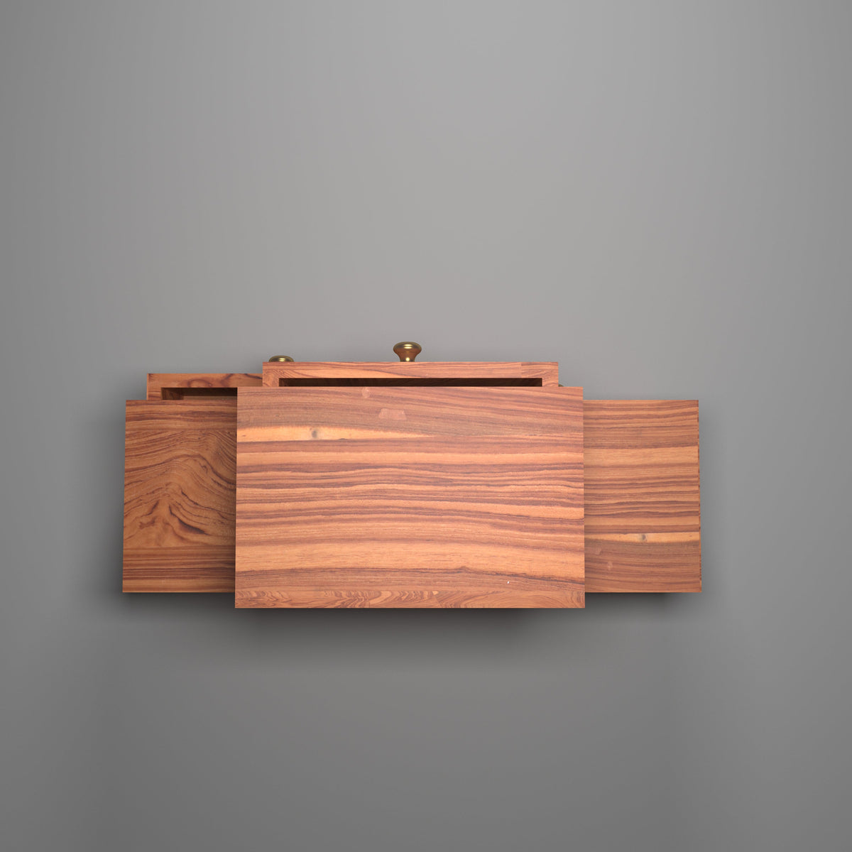 Tiernan Solid Wood Tiered 3 Drawer Chest - product image 4