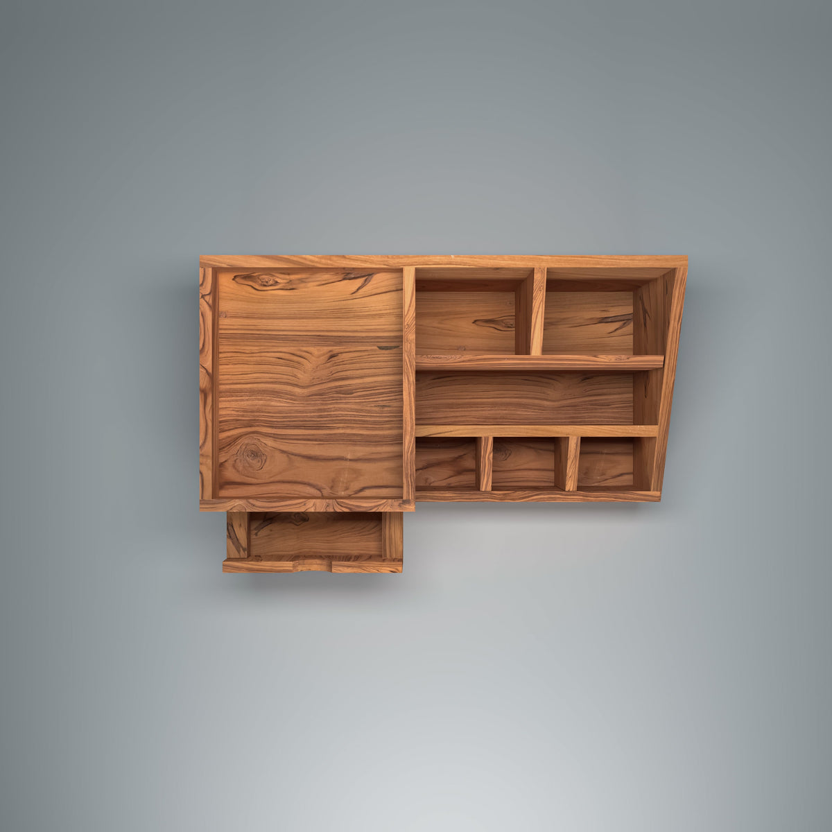Reeve Solid Wood 7 Compartment Desk Organizer - product image 5