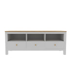 Iris White Engineered Wood TV Unit — view 2