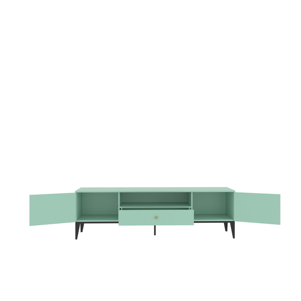 Kaia Green Engineered Wood TV Unit — view 3