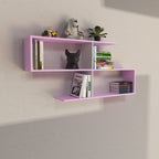 Lyra Floating Engineered Wood Wall Shelf — view 1