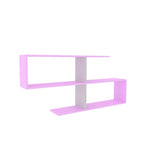 Lyra Floating Engineered Wood Wall Shelf — view 2