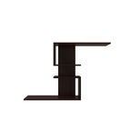 Lumi Asymmetric Engineered Wood Wall Shelf — view 3