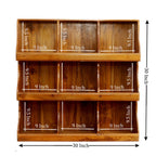 Daphne Solid Wood Wall Shelf — view 2