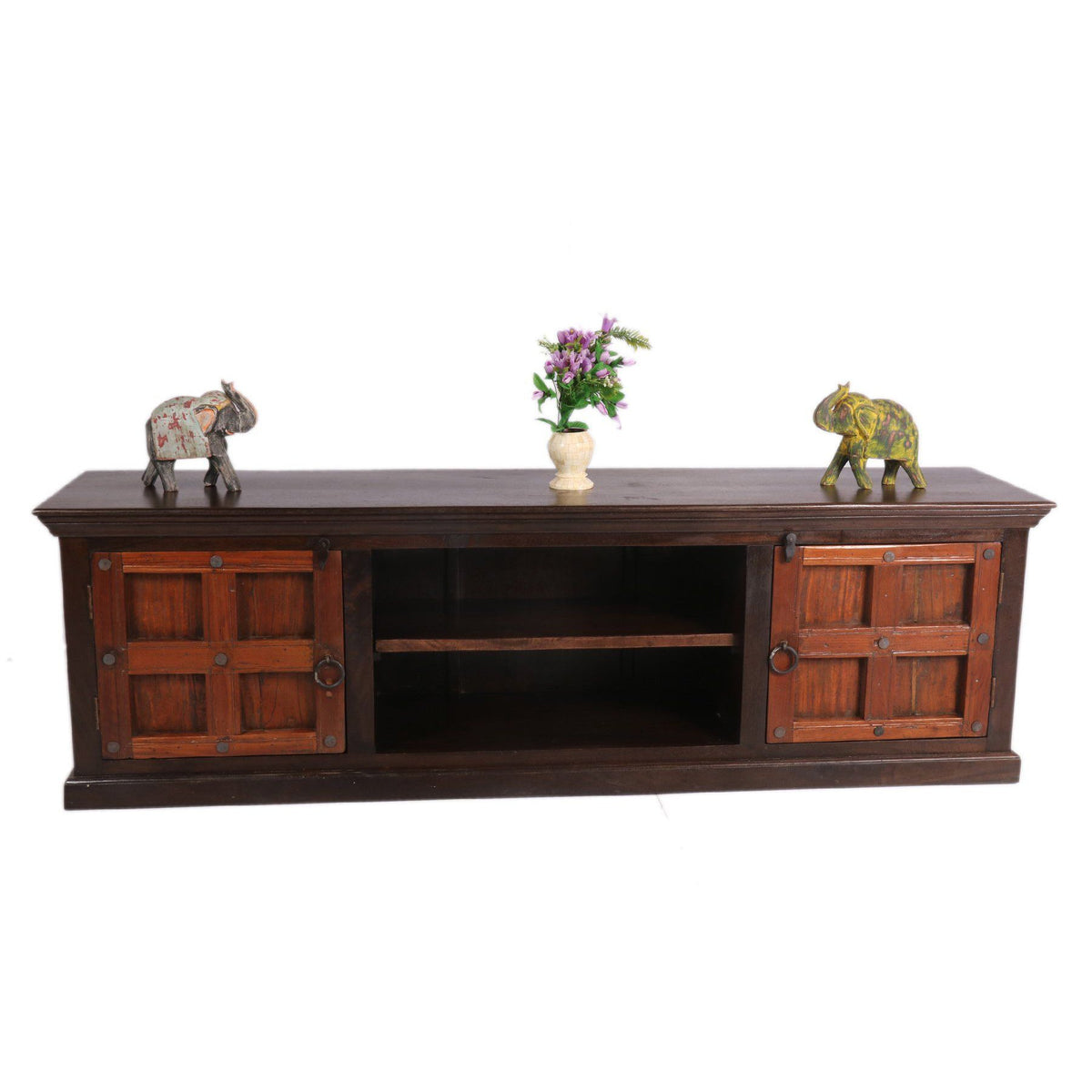 Willa Solid Wood TV Unit — view 4