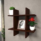 Nora Floating Engineered Wood Wall Shelf — view 1