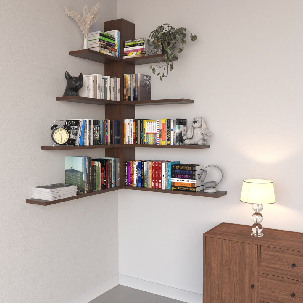 Elodie Corner Wall Shelf — view 1