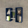 Livia Two-Tone Engineered Wood Wall Shelf — view 1