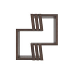 Celine Geometric Wall Shelf — view 3