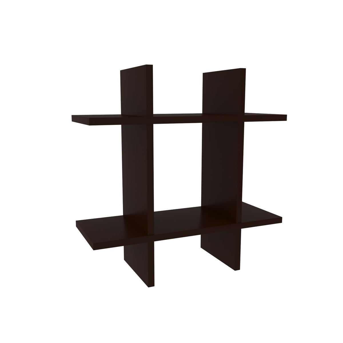 Nora Floating Engineered Wood Wall Shelf — view 2