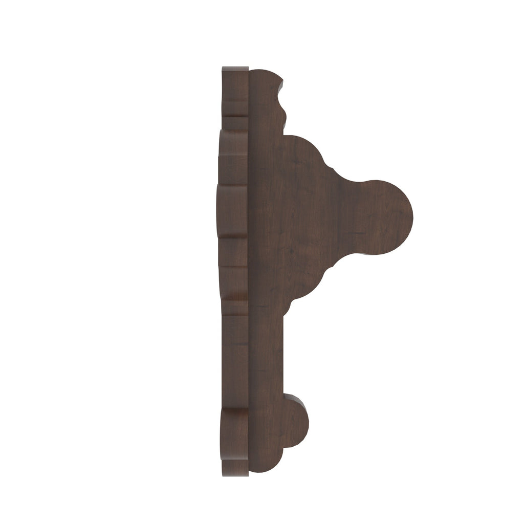 Aveline Carved Scroll Wall Shelf — view 3