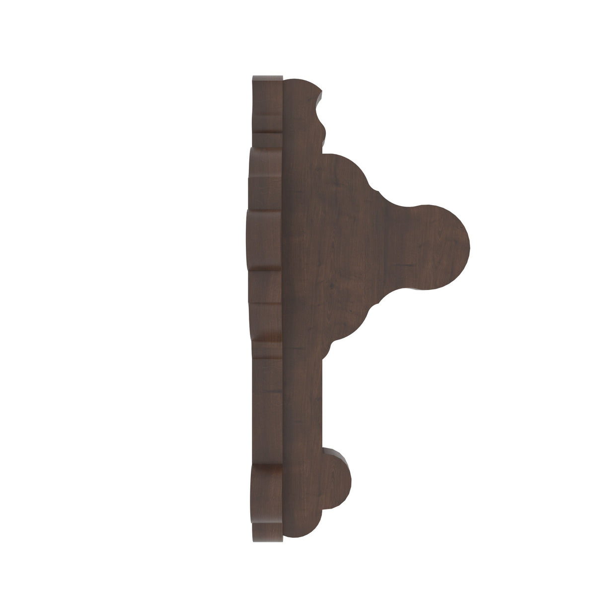 Aveline Carved Scroll Wall Shelf — view 3