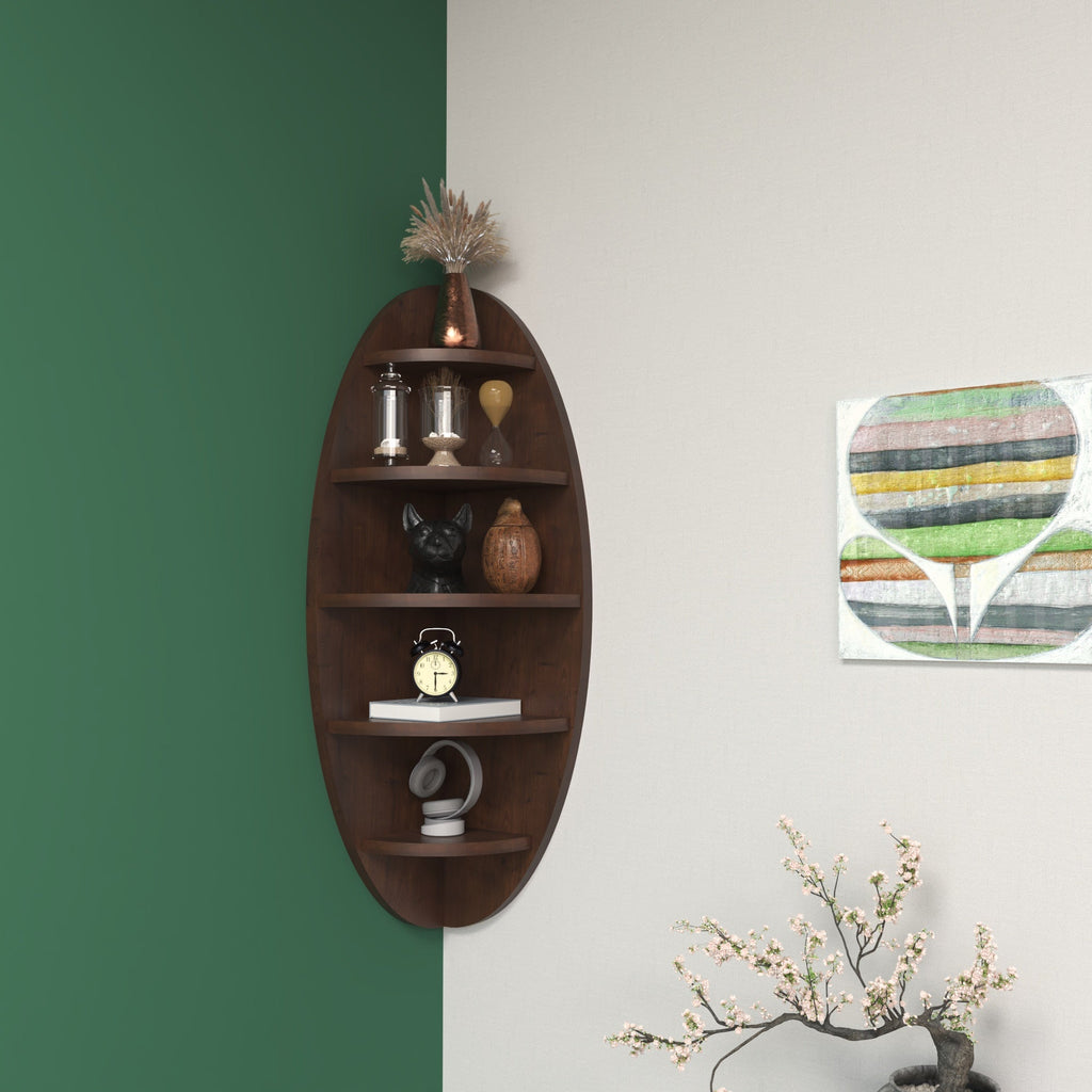 Calla Arched Oval Wall Shelf — view 1